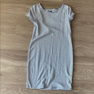 Bodycon stripped dress